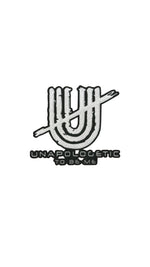 Chenille White logo Large U Unisex Hoodie